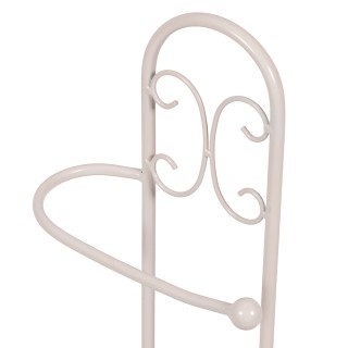 Galileo Λευκή σιδερένια θήκη χαρτιού υγείας Est 5921982