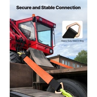 VEVOR Ιμάντες Δεσίματος Άξονα με Δακτύλιο 2x3.2 ft για Τρέιλερ/Φορτ... VEVOR Ιμάντες Δεσίματος Άξονα με Δακτύλιο 2x3.2 ft για Τρέιλερ/Φορτ...