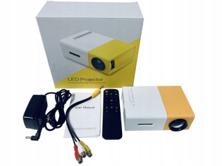 Verk Group Φορητός Προβολέας Τηλεόρασης YG300 Έκδοση 2025 Full HD μ...