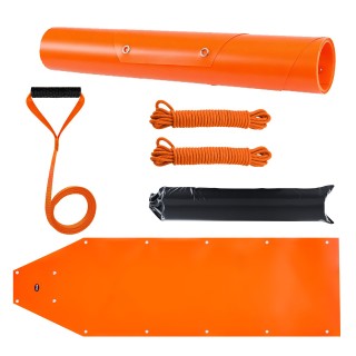 VEVOR Πολυχρηστικό Έλκηθρο Μεταφοράς για Ελάφια 72.8 x 22.8 ιντσών ...