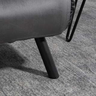 HOMCOM Καναπές-Κρεβάτι 3 σε 1 με Ύφασμα Εφέ Βελούδου, Ρυθμιζόμενη ... HOMCOM Καναπές-Κρεβάτι 3 σε 1 με Ύφασμα Εφέ Βελούδου, Ρυθμιζόμενη ...