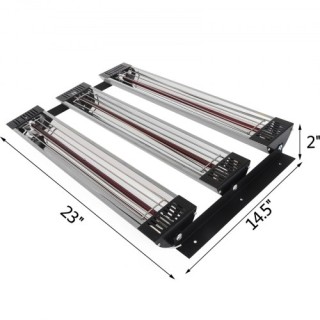 VEVOR 3x Λάμπα Υπέρυθρης Θέρμανσης 3kW 3G3000WKQD0000001V2 VEVOR 3x Λάμπα Υπέρυθρης Θέρμανσης 3kW 3G3000WKQD0000001V2
