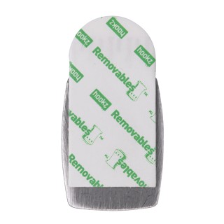 Galileo Σετ 2 Αυτοκόλλητους Γάντζους 35x5 εκ. από Ανοξείδωτο Ατσάλι...