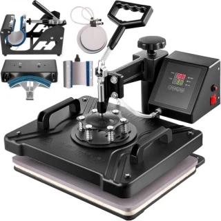 VEVOR 6 in 1 Multifunctional Heat Press for T-Shirt Printing... VEVOR 6 in 1 Multifunctional Heat Press for T-Shirt Printing...