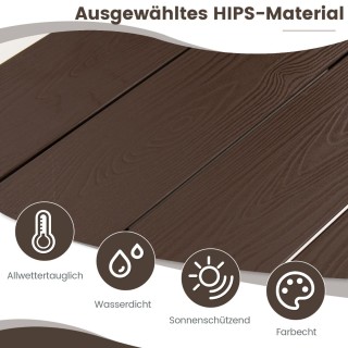 Τραπέζι Πτυσσόμενο Μπαλκονιού Ρυθμιζόμενο 62,5 x 60 x 73 cm Χρώματο... Τραπέζι Πτυσσόμενο Μπαλκονιού Ρυθμιζόμενο 62,5 x 60 x 73 cm Χρώματο...