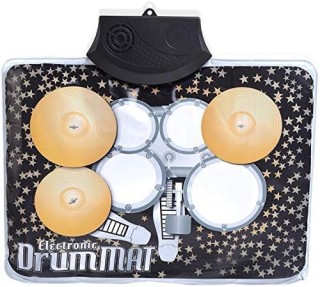 BAKAJI Φορητό Μουσικό Χαλάκι Μίνι Τύμπανο Κρουστά Επιτραπέζιο Μουσι... BAKAJI Φορητό Μουσικό Χαλάκι Μίνι Τύμπανο Κρουστά Επιτραπέζιο Μουσι...