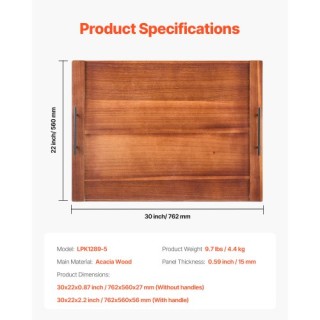 VEVOR Κάλυμμα Εστίας Ξύλο Ακακίας WLBSK3022INCPHHXUV0 VEVOR Κάλυμμα Εστίας Ξύλο Ακακίας WLBSK3022INCPHHXUV0