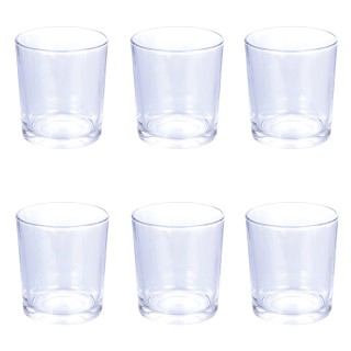 Galileo Σετ 6 ποτήρια 270 ml από διάφανο γυαλί Light Pure 5910621