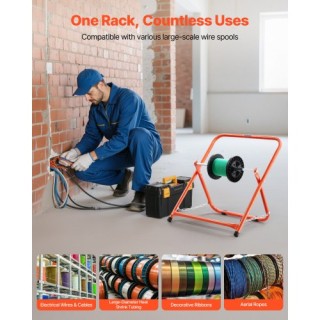 VEVOR Πτυσσόμενη Βάση Καρούλιου Βαρέως Τύπου για Καλώδια Ηλεκτρολογ... VEVOR Πτυσσόμενη Βάση Καρούλιου Βαρέως Τύπου για Καλώδια Ηλεκτρολογ...