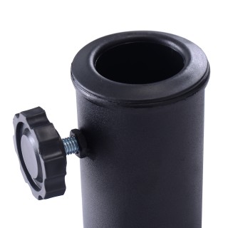 Costway Βάση Ομπρέλας Ημικυκλική για Μπαλκόνι και Αγορά OP3042