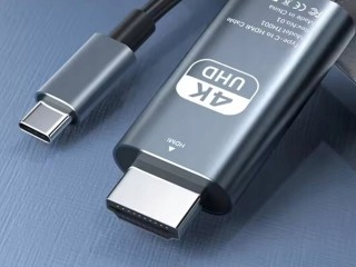 Verk Group Καλώδιο Προσαρμογέα USB-C σε HDMI 4K 1.8m  Ιδανικό για Μ...
