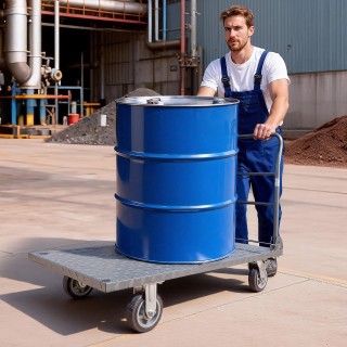 VEVOR Βαρέος Τύπου Πλατφόρμα Καρότσι, Χωρητικότητα 1202.02 kg, Αναδ...