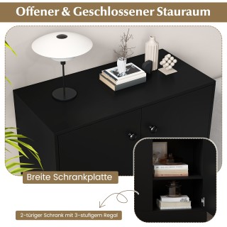 Costway Σύγχρονη Αυτόνομη Συρταριέρα Με Ρυθμιζόμενα Ράφια και Προστ... Costway Σύγχρονη Αυτόνομη Συρταριέρα Με Ρυθμιζόμενα Ράφια και Προστ...