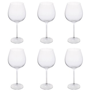Galileo Σετ 6 ποτήρια κρασιού σε γυαλί 660 ml διαφανή Jasmine Sibil... Galileo Σετ 6 ποτήρια κρασιού σε γυαλί 660 ml διαφανή Jasmine Sibil...