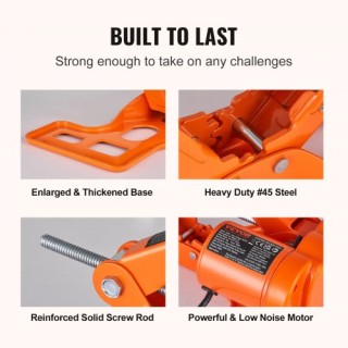 Ηλεκτρικός Γρύλος Αυτοκινήτου VEVOR 3 Τόνων DDJSQJDTJDWC3D2K7V9 Ηλεκτρικός Γρύλος Αυτοκινήτου VEVOR 3 Τόνων DDJSQJDTJDWC3D2K7V9