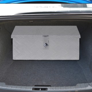 HOMCOM Κουτί Εργαλείων 2 κιλών με Κλείδωμα, από Αλουμινένιο Φύλλο, ...