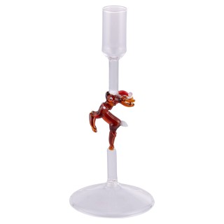 Villa dEste Home Πορτακάντηλο Χριστουγέννων από Βοριοπυριτικό Γυαλί...