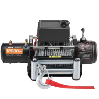 VEVOR Ηλεκτρικό Βίντσι 12V DC 5400kg με Ατσάλινο Σχοινί για SUV, Je... VEVOR Ηλεκτρικό Βίντσι 12V DC 5400kg με Ατσάλινο Σχοινί για SUV, Je...