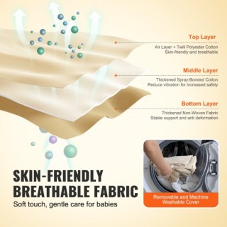 VEVOR Πτυσσόμενο Καθισματάκι Μωρού με Μπάρα Παιχνιδιών (0-9 Μηνών)... VEVOR Πτυσσόμενο Καθισματάκι Μωρού με Μπάρα Παιχνιδιών (0-9 Μηνών)...