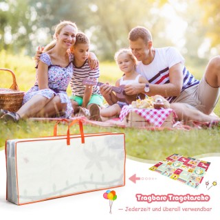 Costway Διπλής Όψης Παιδικό Χαλάκι Δραστηριοτήτων από Υψηλής Ποιότ... Costway Διπλής Όψης Παιδικό Χαλάκι Δραστηριοτήτων από Υψηλής Ποιότ...