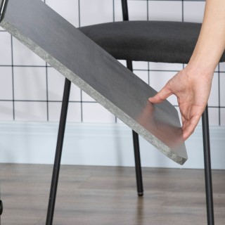 HOMCOM Πτυσσόμενο Τραπέζι με 2 Συρτάρια και Ντουλάπι, 6 Ροδάκια και... HOMCOM Πτυσσόμενο Τραπέζι με 2 Συρτάρια και Ντουλάπι, 6 Ροδάκια και...