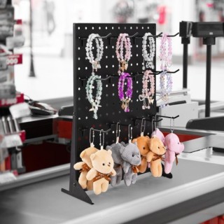 VEVOR Μαύρη Εκθεσιακή Βάση Πάγκου με 15 Γάντζους (1 Τεμάχιο) ZMLSDB... VEVOR Μαύρη Εκθεσιακή Βάση Πάγκου με 15 Γάντζους (1 Τεμάχιο) ZMLSDB...