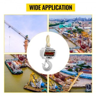 VEVOR Ψηφιακή Ζυγαριά Γερανού 5000kg/11000lbs Βιομηχανική LED OCS-... VEVOR Ψηφιακή Ζυγαριά Γερανού 5000kg/11000lbs Βιομηχανική LED OCS-...