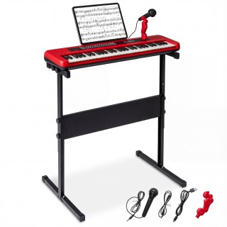 Costway Παιδικό Πληκτρολόγιο Πιάνου 61 Πλήκτρων με Ρυθμιζόμενη Βάση...