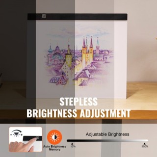 VEVOR Πίνακας Φωτισμού LED B4 με Τροφοδοσία USB για Ιχνηλάτηση και ...