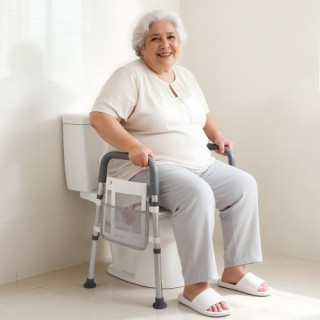 VEVOR Ρυθμιζόμενο Ανυψωτικό Κάθισμα Τουαλέτας με Χερούλια για Ηλικι... VEVOR Ρυθμιζόμενο Ανυψωτικό Κάθισμα Τουαλέτας με Χερούλια για Ηλικι...