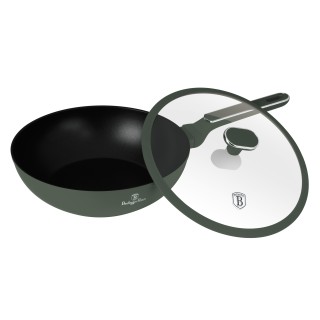 Berlinger Haus Καπάκι Γουόκ με 28εκ. Διάμετρο Matte Green Collectio...