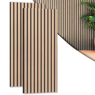 BAKAJI Σετ 2 Τρισδιάστατων Ξύλινων Ηχοαπορροφητικών Πάνελ Τοίχου 6... BAKAJI Σετ 2 Τρισδιάστατων Ξύλινων Ηχοαπορροφητικών Πάνελ Τοίχου 6...