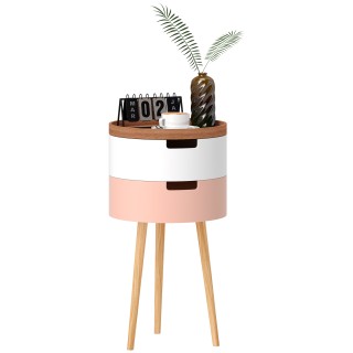 HOMCOM Σετ 2 Πολύχρωμα Τραπεζάκια Καφέ 3 Επιπέδων με 2 Αποθηκευτικο... HOMCOM Σετ 2 Πολύχρωμα Τραπεζάκια Καφέ 3 Επιπέδων με 2 Αποθηκευτικο...