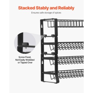 VEVOR Οργανωτής Μπαχαρικών Τοίχου 4τμχ TMSDLJHSTZ4CY0SXYV0 VEVOR Οργανωτής Μπαχαρικών Τοίχου 4τμχ TMSDLJHSTZ4CY0SXYV0