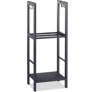 BAKAJI  Ράφι Μεταλλικό για Ξύλα 2 Επιπέδων για Τζάκι Σόμπα 100x40x3...