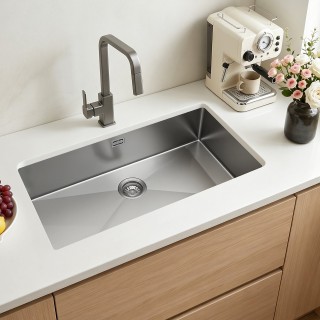 VEVOR Νεροχύτης κουζίνας 85 cm, ανοξείδωτος, μονός, με αξεσουάρ QRS... VEVOR Νεροχύτης κουζίνας 85 cm, ανοξείδωτος, μονός, με αξεσουάρ QRS...