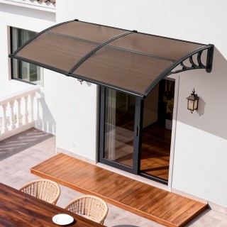 VEVOR Κουβούκλιο Εισόδου Πόρτας 38 x 78 ιν., Μεταλλική Βάση, Πολυκα...