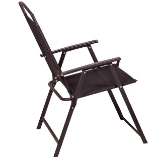 BAKAJI Σετ Τραπεζαρίας 6 Τεμαχίων για Κήπο με Ομπρέλα 4 Πτυσσόμενες...