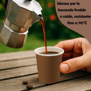 Shally Dogan 2000 Μονόχρηστα Ποτηράκια Καφέ, Καφέ Διακόσμηση, 75ml ...