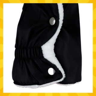 Kruzzel Αδιάβροχα Γάντια με φλις εσωτερικό ξεσουάρ Καροτσιού Μαύρο ...