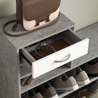 HOMCOM Σετ Επίπλων Εισόδου με Κρεμάστρα με 6 Γάντζους, Έπιπλο Παπο... HOMCOM Σετ Επίπλων Εισόδου με Κρεμάστρα με 6 Γάντζους, Έπιπλο Παπο...