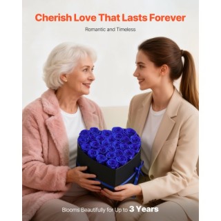 VEVOR Forever Flowers: 27 Διατηρημένα Τριαντάφυλλα σε Καρδιά, Αιώνι... VEVOR Forever Flowers: 27 Διατηρημένα Τριαντάφυλλα σε Καρδιά, Αιώνι...