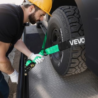 VEVOR Σετ Δεσίματος Τροχών με Αντοχή 4540 kg και Φορτίο Εργασίας 15...