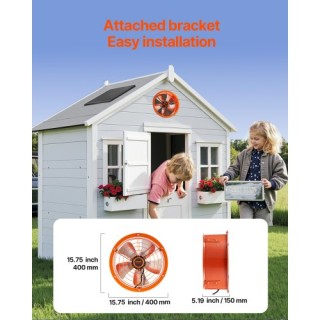 VEVOR Ανεμιστήρας Σοφίτας 14 με Θερμοστάτη, 1300 CFM TYNWZFJ14YC54C... VEVOR Ανεμιστήρας Σοφίτας 14 με Θερμοστάτη, 1300 CFM TYNWZFJ14YC54C...