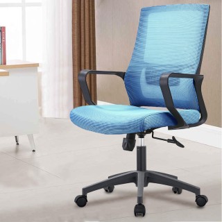 Shally Dogan  Μπλε Καρέκλα Γραφείου Πολυθρόνα Γραφείου Στούντιο Παι...