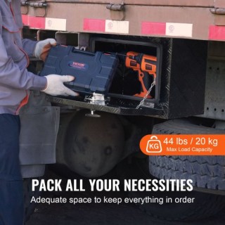 Κουτί Εργαλείων Αλουμινίου VEVOR 18x12x14 για Φορτηγά & Τρέιλερ  CD...