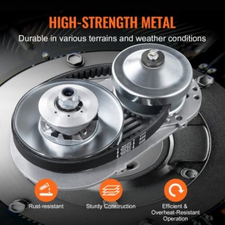 VEVOR Ανθεκτικός Συμπλέκτης Κίνησης 2000 RPM για Κινητήρες 2-8 HP μ... VEVOR Ανθεκτικός Συμπλέκτης Κίνησης 2000 RPM για Κινητήρες 2-8 HP μ...