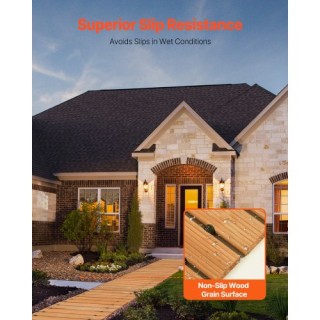 VEVOR Ξύλινο Μονοπάτι Κήπου 12 ft x 17 in ZXMZHYXD1441SXI1YV0