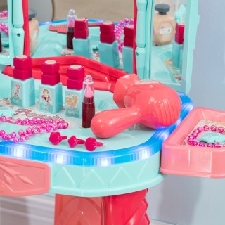 AIYAPLAY Τραπέζι Τουαλέτας για Κορίτσια με Σκαμπό Καθρέφτη Φώτα και... AIYAPLAY Τραπέζι Τουαλέτας για Κορίτσια με Σκαμπό Καθρέφτη Φώτα και...