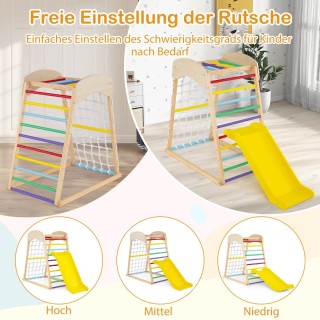 Costway 6-σε-1 Ξύλινη Εσωτερική Παιδική Χαρά Ζούγκλας για Παιδιά TS... Costway 6-σε-1 Ξύλινη Εσωτερική Παιδική Χαρά Ζούγκλας για Παιδιά TS...